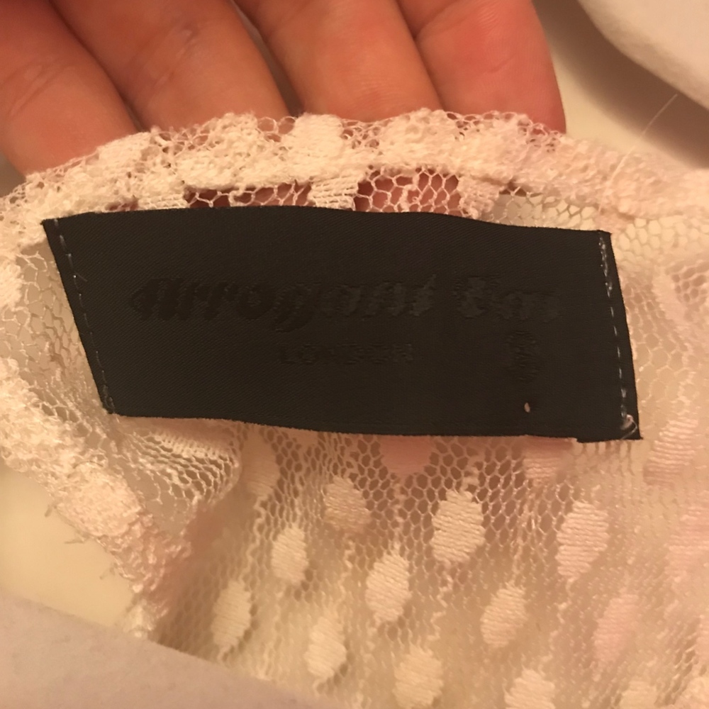 Mesh White/Silver Dress Bought From ASOS - Picture 6 of 6